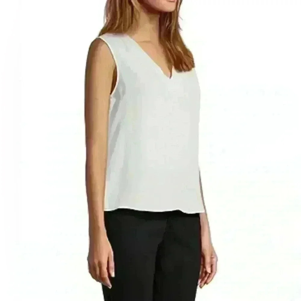 Covington Sheer Tank Blouse XXL